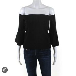 Alexis off shoulder crop blouse